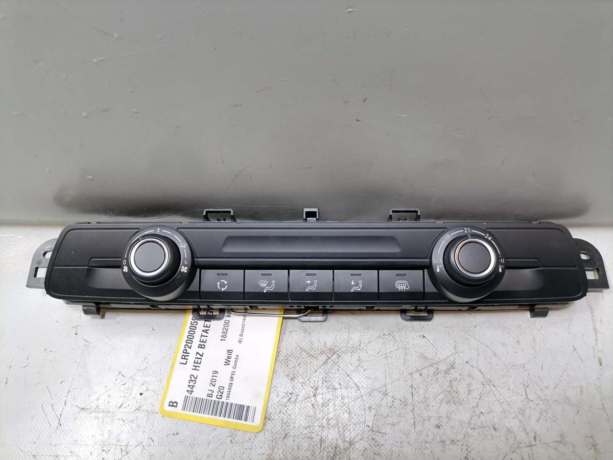 Opel Combo E original Heizungsregulierung Klimabedienteil Bj.2019